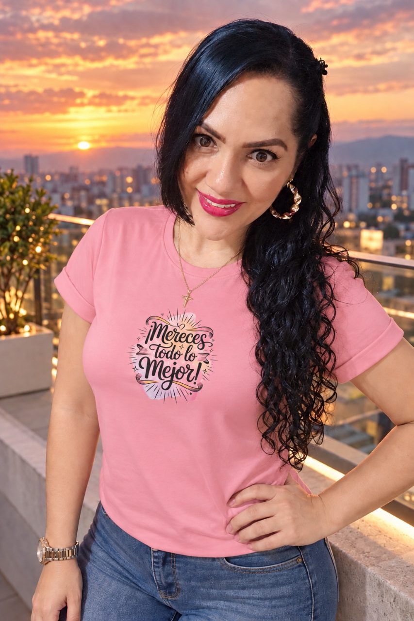 Camiseta tela Fria manga doblada