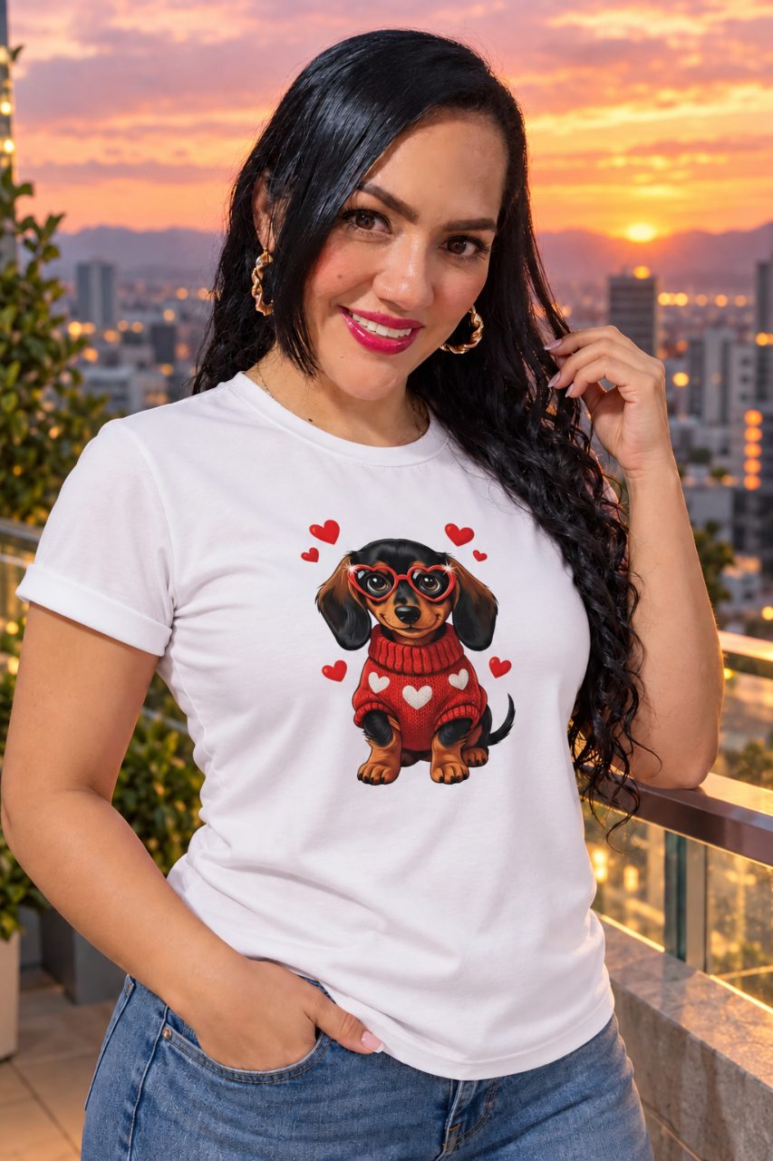 Camiseta tela Fria manga doblada