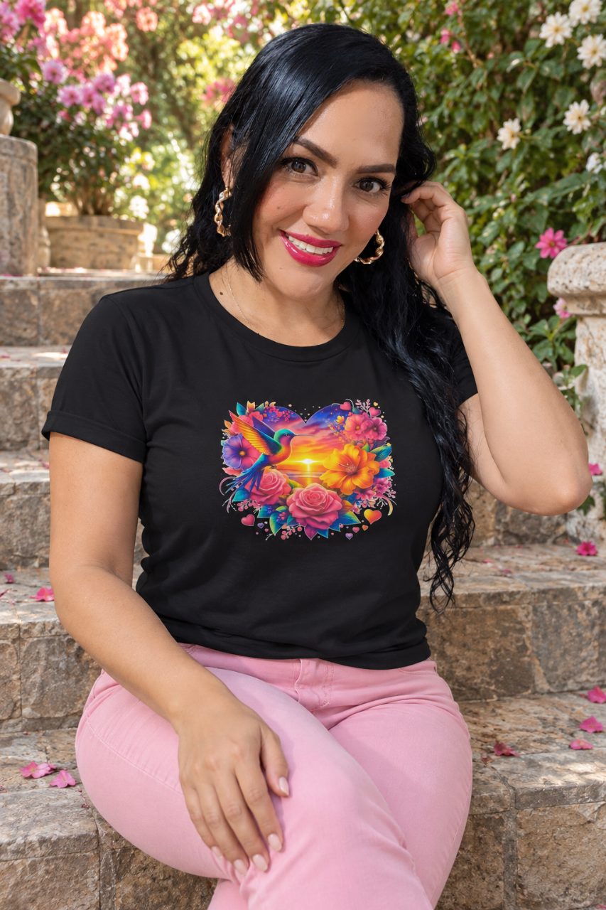 Camiseta tela Fria manga doblada